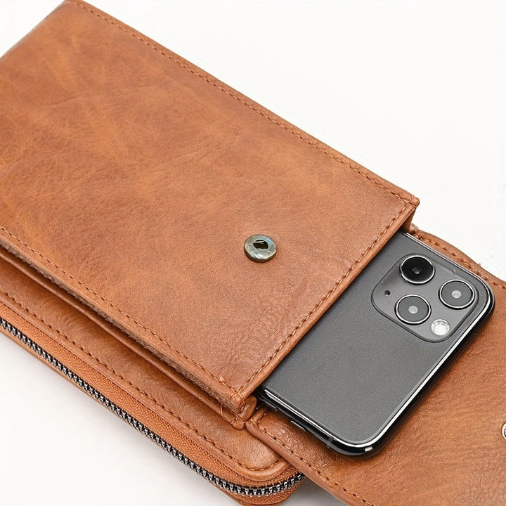 Chic Compact PU Bag