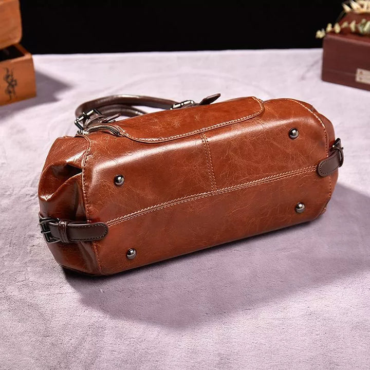Statement Leather Tote Bag