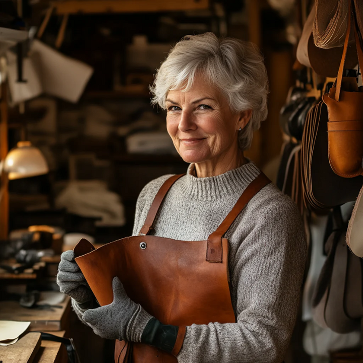 Thoughtful Craft Leather Tote