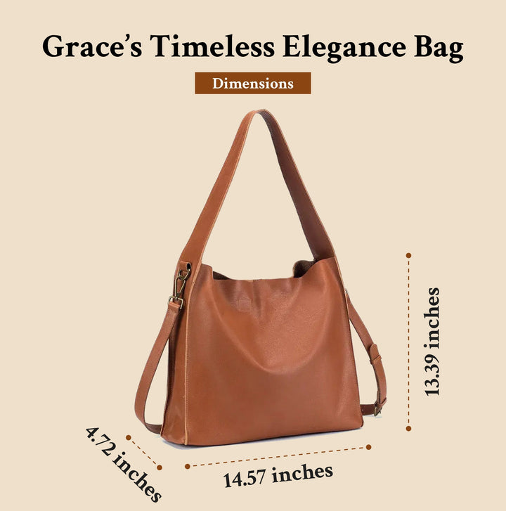 Cowhide Leather Tote Bag