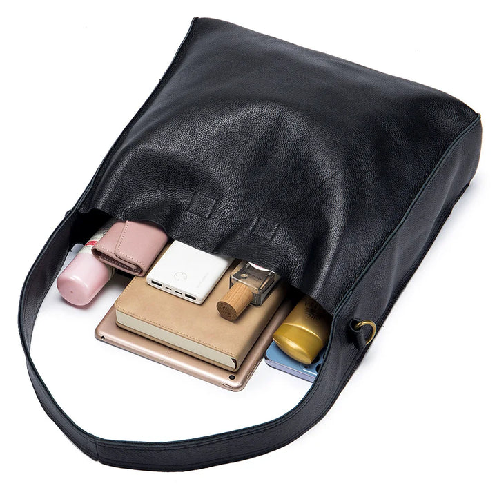 Cowhide Leather Tote Bag