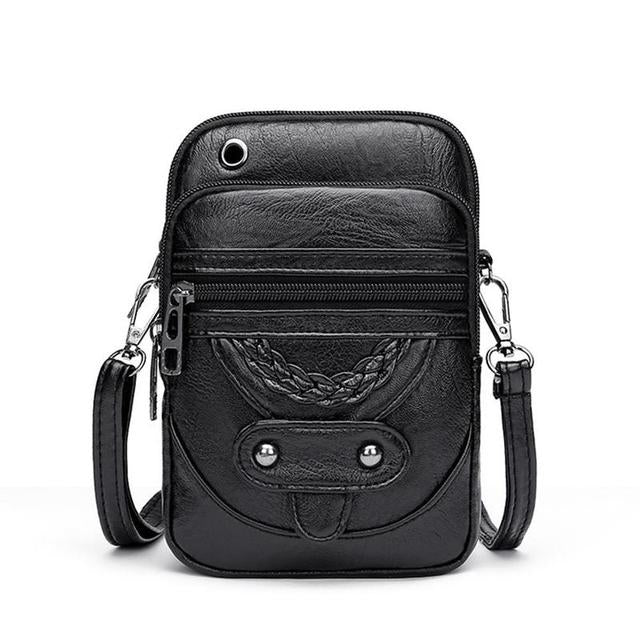Vintage Crossbody Leather Bag