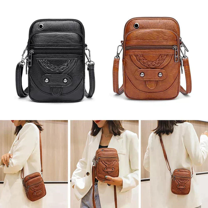 Vintage Crossbody Leather Bag