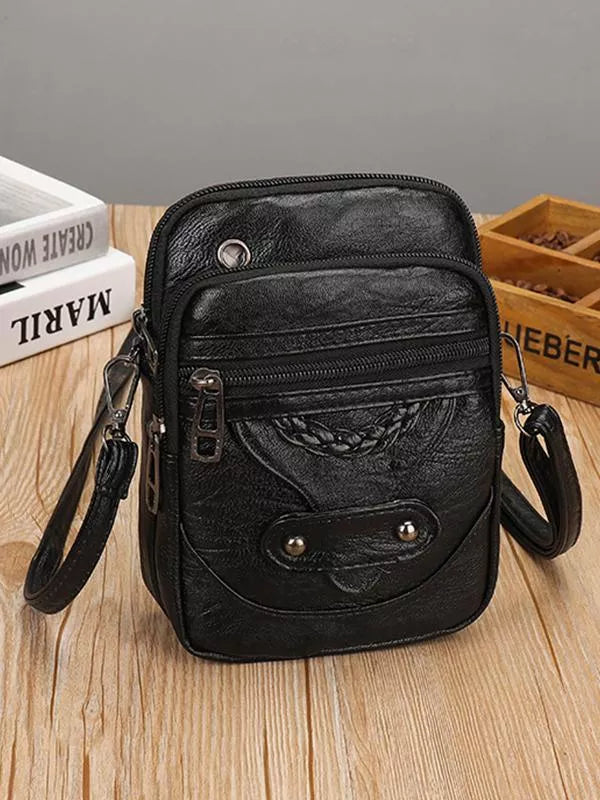 Vintage Crossbody Leather Bag