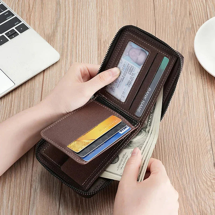 Allan | Secure Leather Wallet