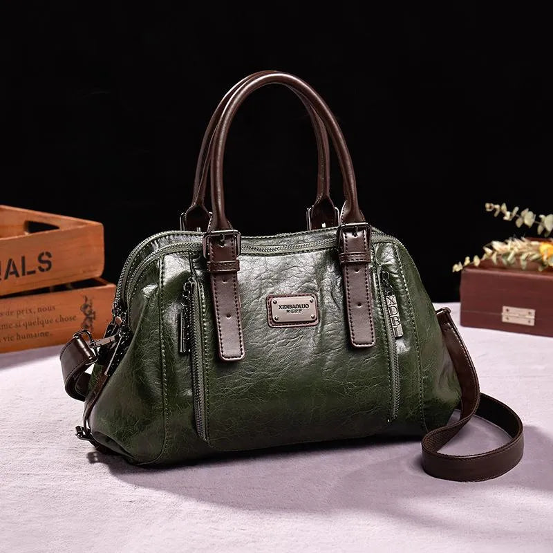 Statement Leather Tote Bag