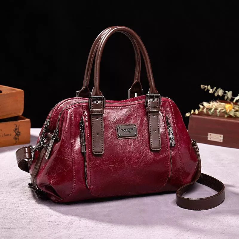 Statement Leather Tote Bag