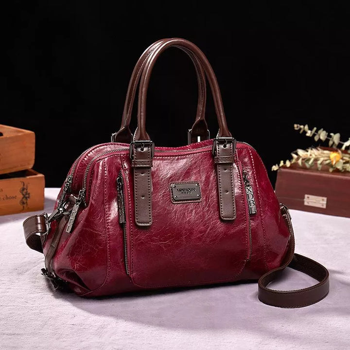 Statement Leather Tote Bag
