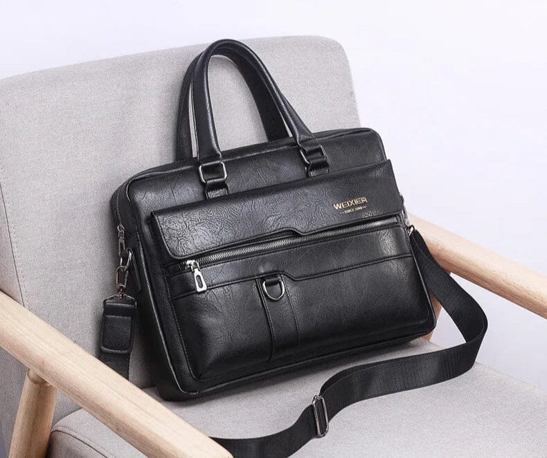 Barry | Leather Work Briefcase